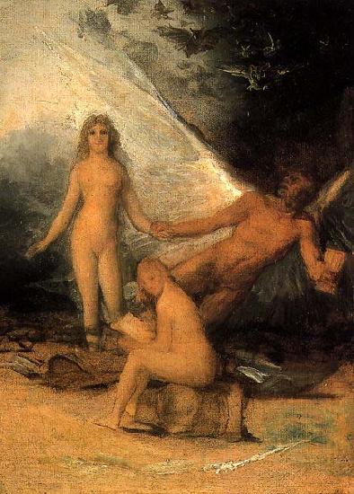 Francisco de Goya Boceto de la Verdad, France oil painting art